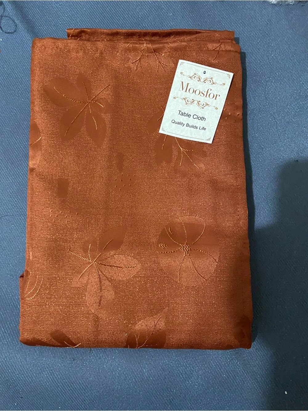Moosfor Rectangle Fall Tablcloth 60 X 84”